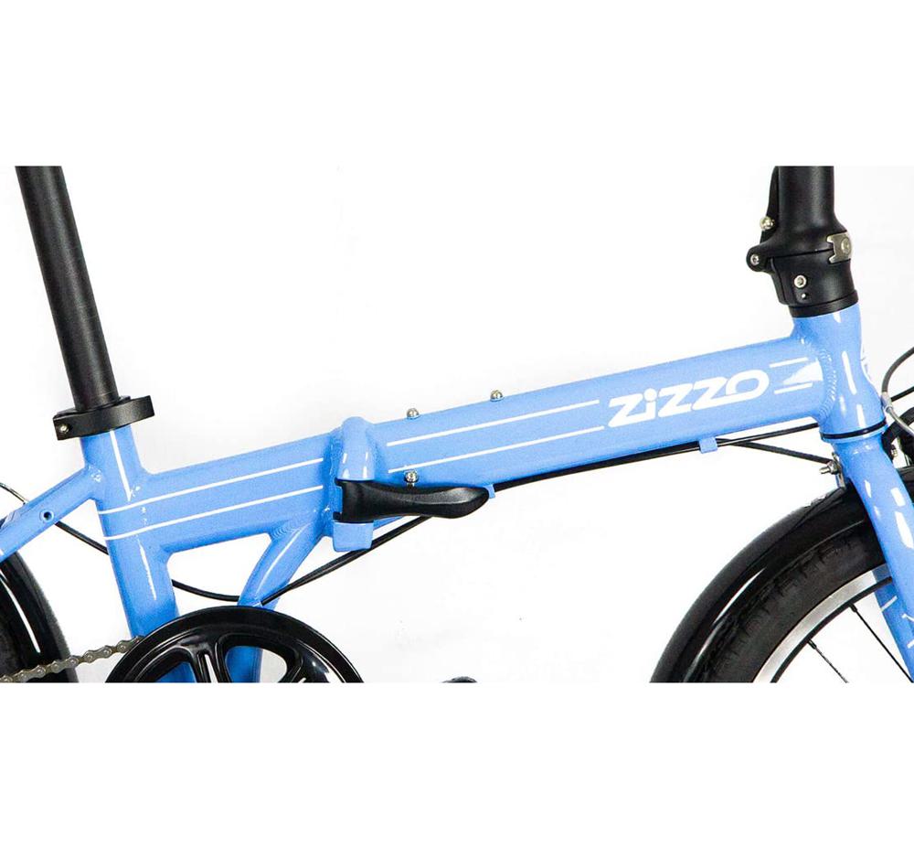 Amazon.com : ZiZZO Via 20” Folding Bike-Lightweight Aluminum Frame
